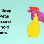 keeping pets safe around household cleaners
